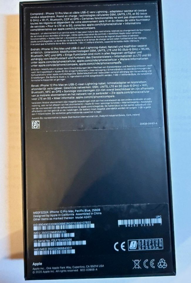 iPhone 12 Pro Max · Pazifikblau – Originalfoto 3 von 8