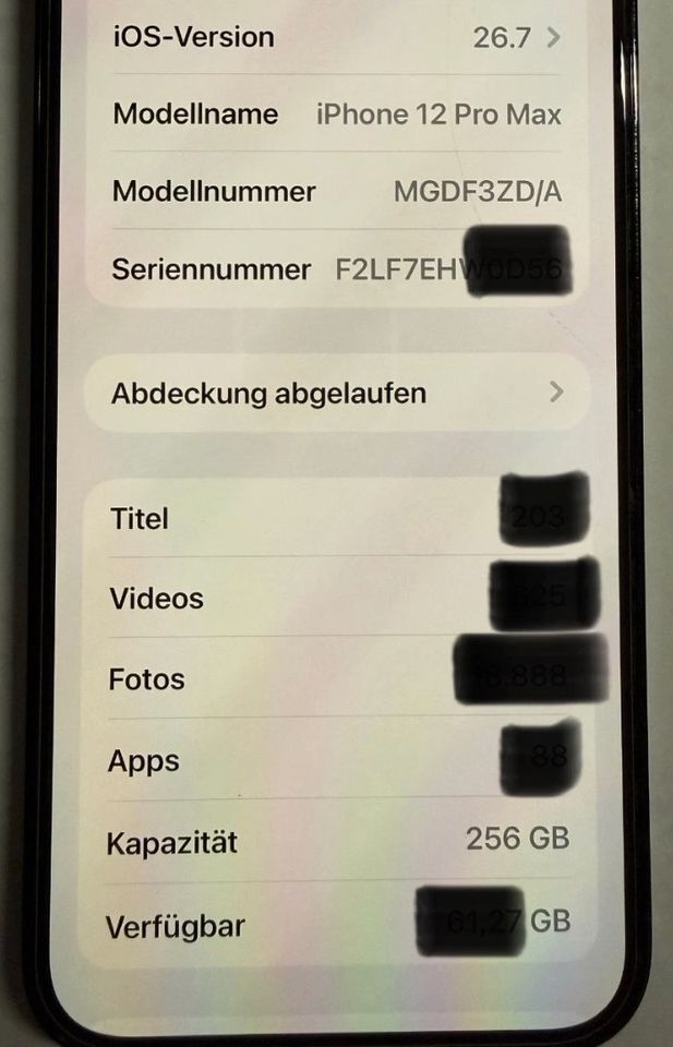 iPhone 12 Pro Max · Pazifikblau – Originalfoto 5 von 8